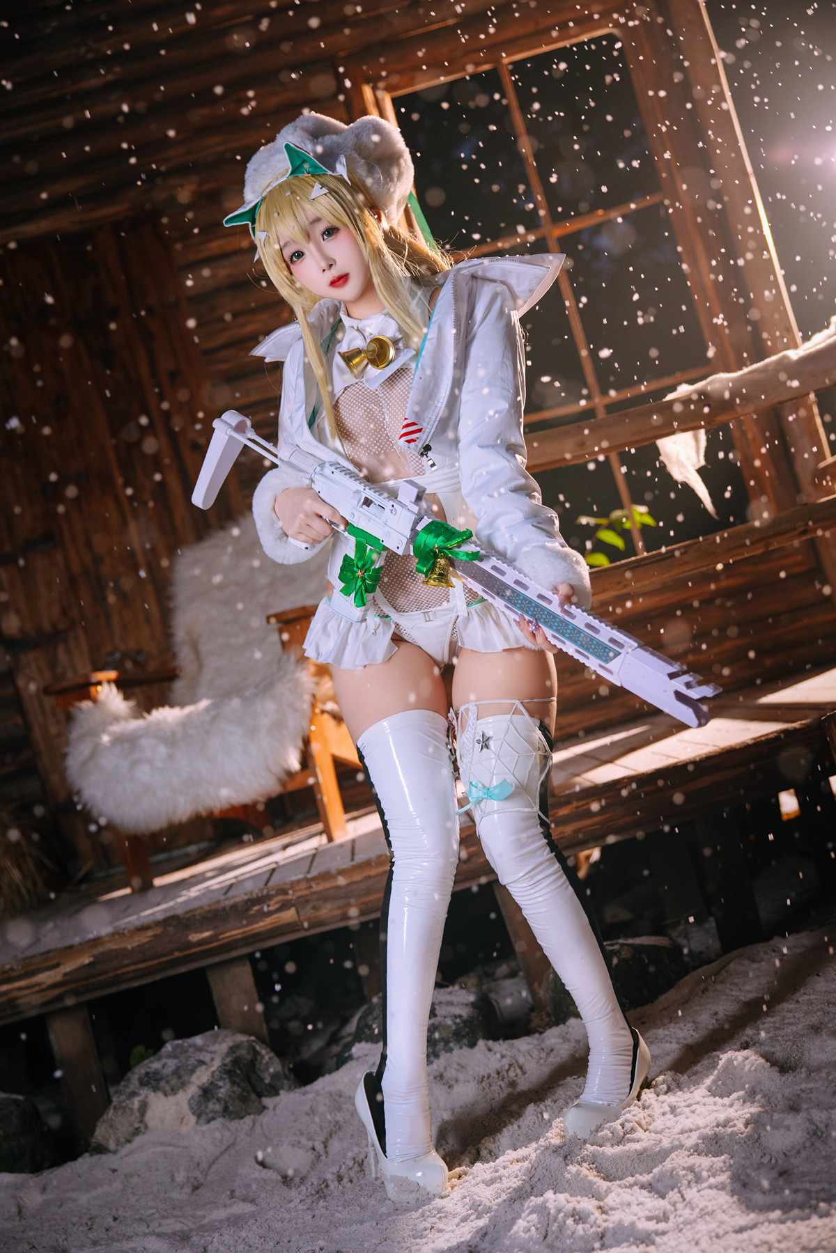 Cosplay Rinaijiao日奈娇 露菲圣诞