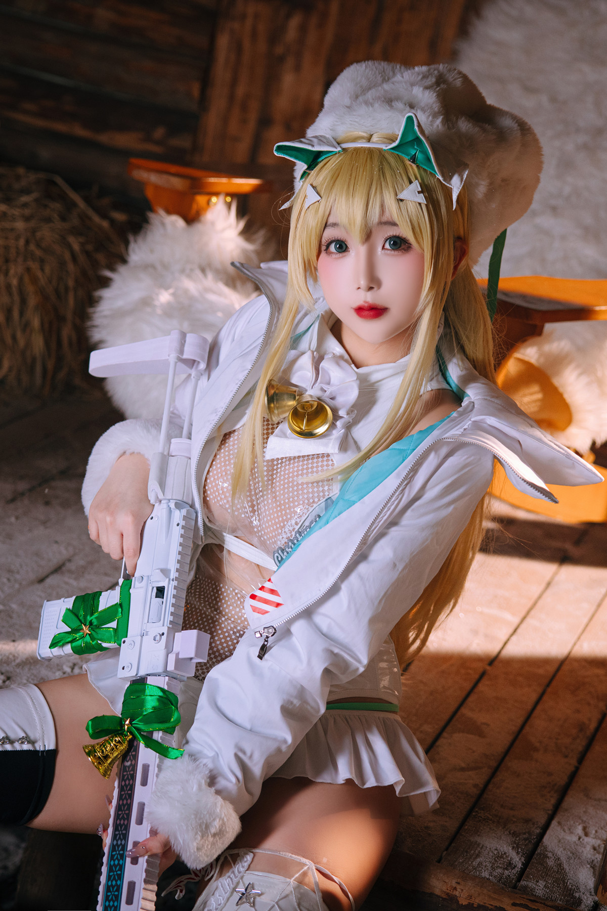 Cosplay Rinaijiao日奈娇 露菲圣诞