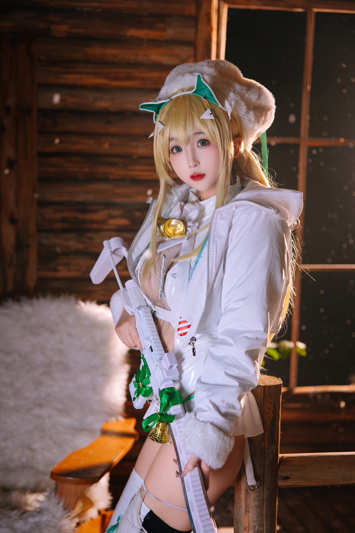 Cosplay Rinaijiao日奈娇 露菲圣诞