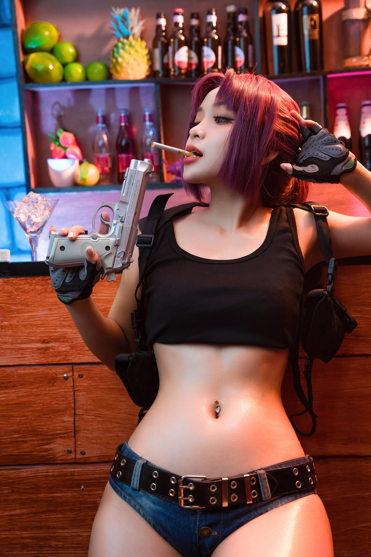 Cosplay Umeko.J Revy Black Lagoon