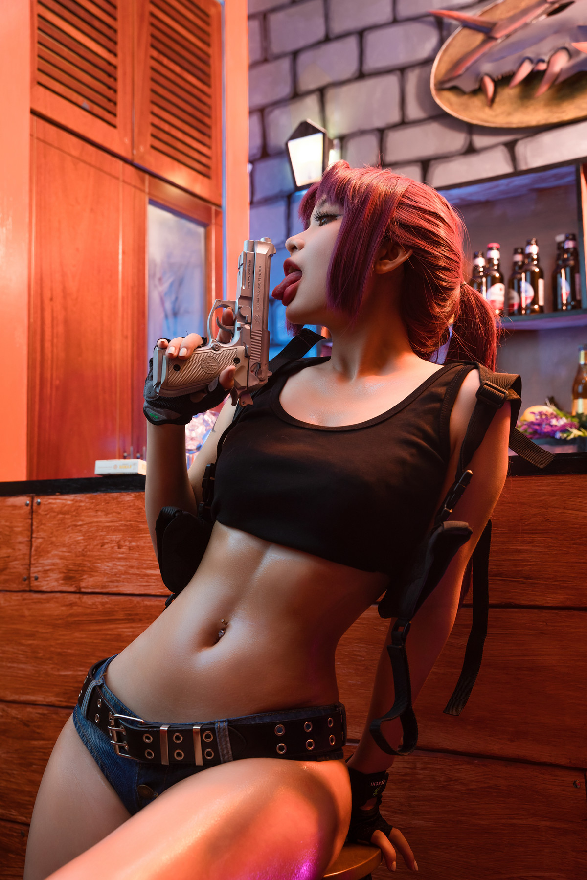 Cosplay Umeko.J Revy Black Lagoon