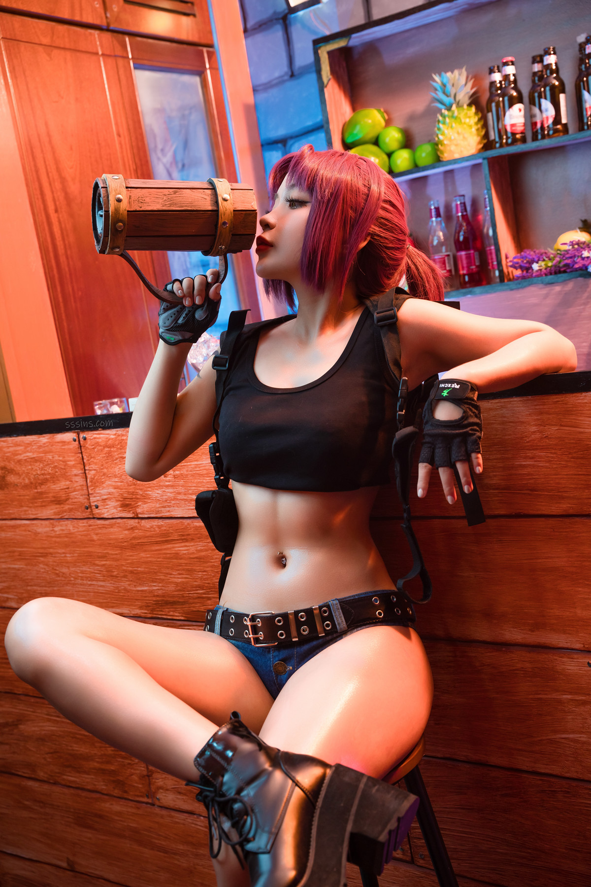 Cosplay Umeko.J Revy Black Lagoon