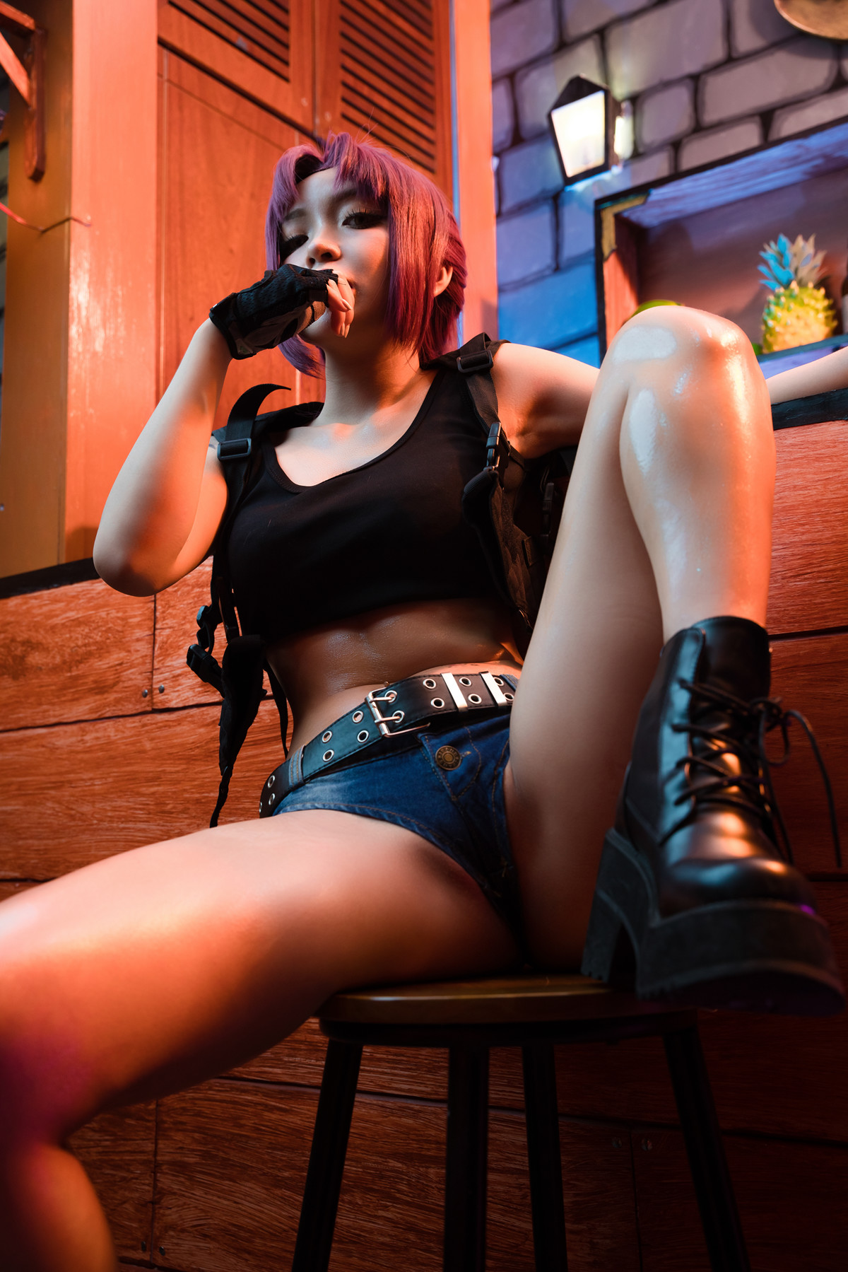 Cosplay Umeko.J Revy Black Lagoon