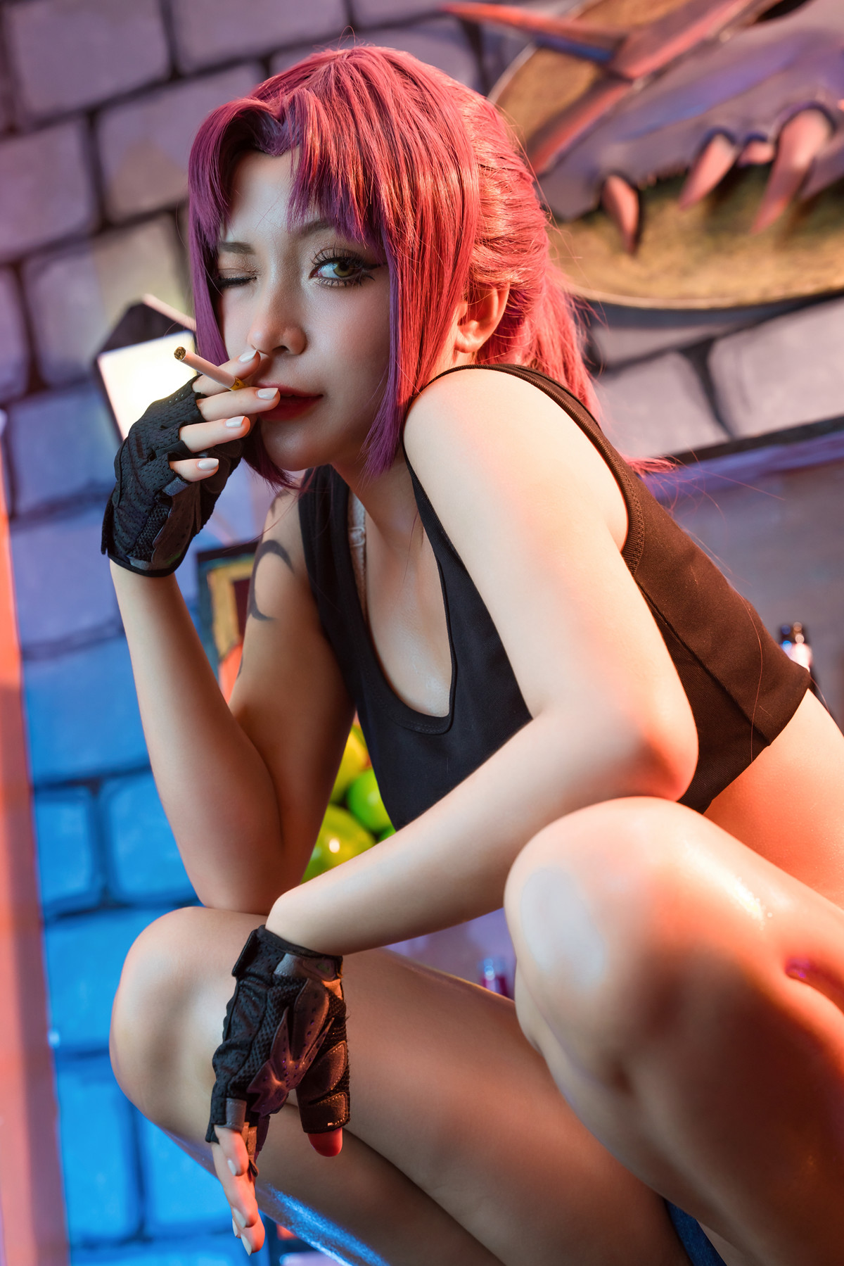 Cosplay Umeko.J Revy Black Lagoon