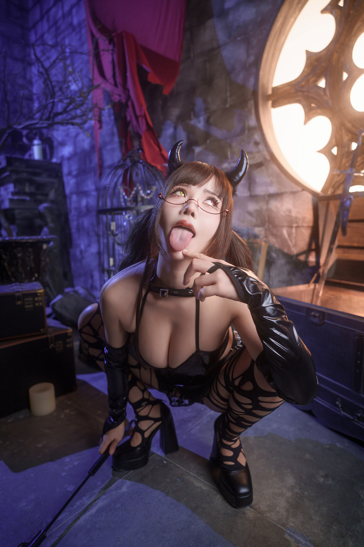 Cosplay 抱走莫子aa Little Succubus