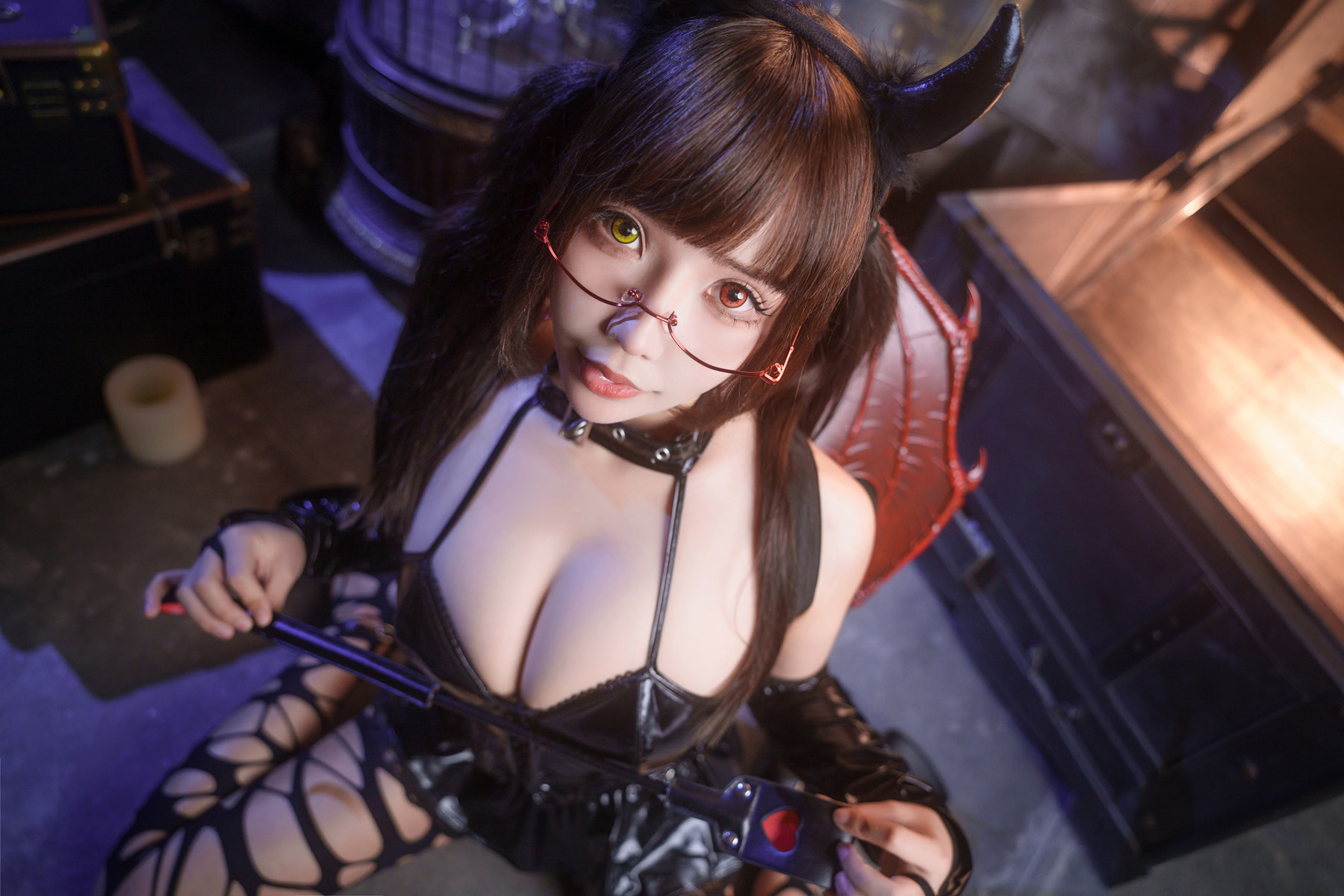 Cosplay 抱走莫子aa Little Succubus