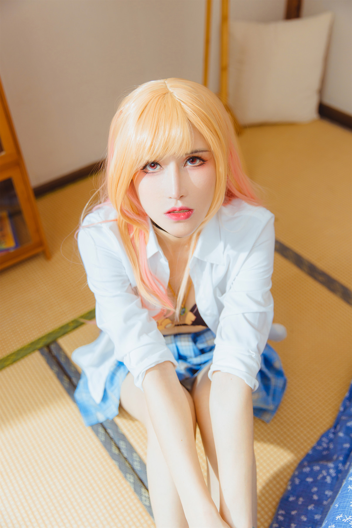 Cosplay 鹿八岁 更衣人偶坠入爱河 喜多川海梦