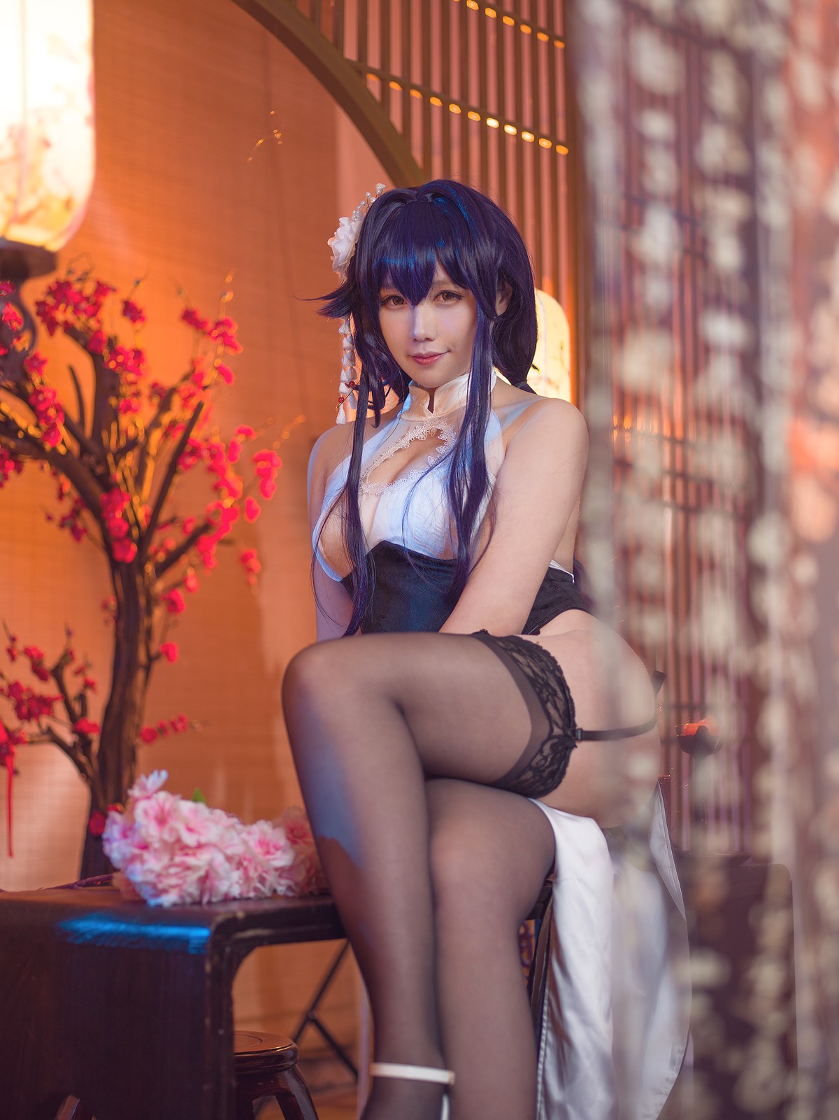 Cosplay 麻花麻花酱 吾妻旗袍