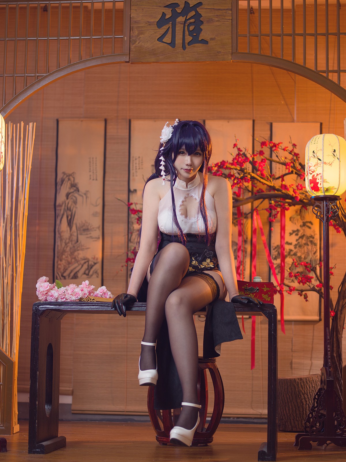 Cosplay 麻花麻花酱 吾妻旗袍