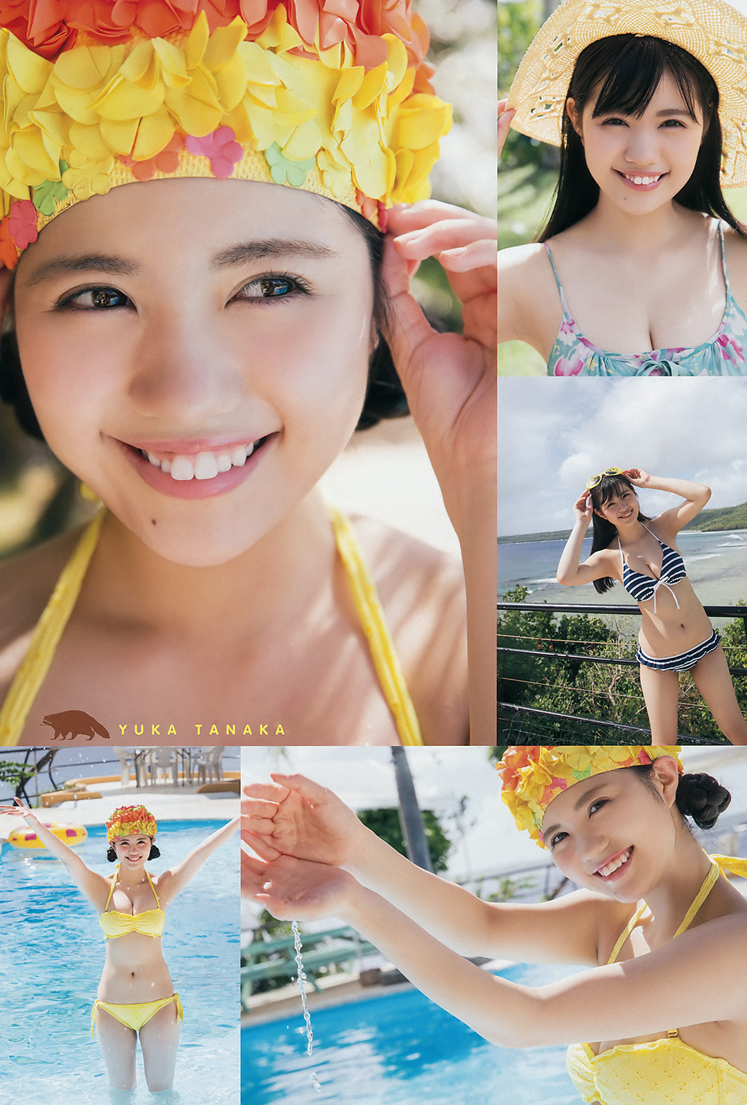 田中优香 深川舞子, Young Animal Arashi 2017 No.08 (ヤングアニマル岚 2017年8月号)