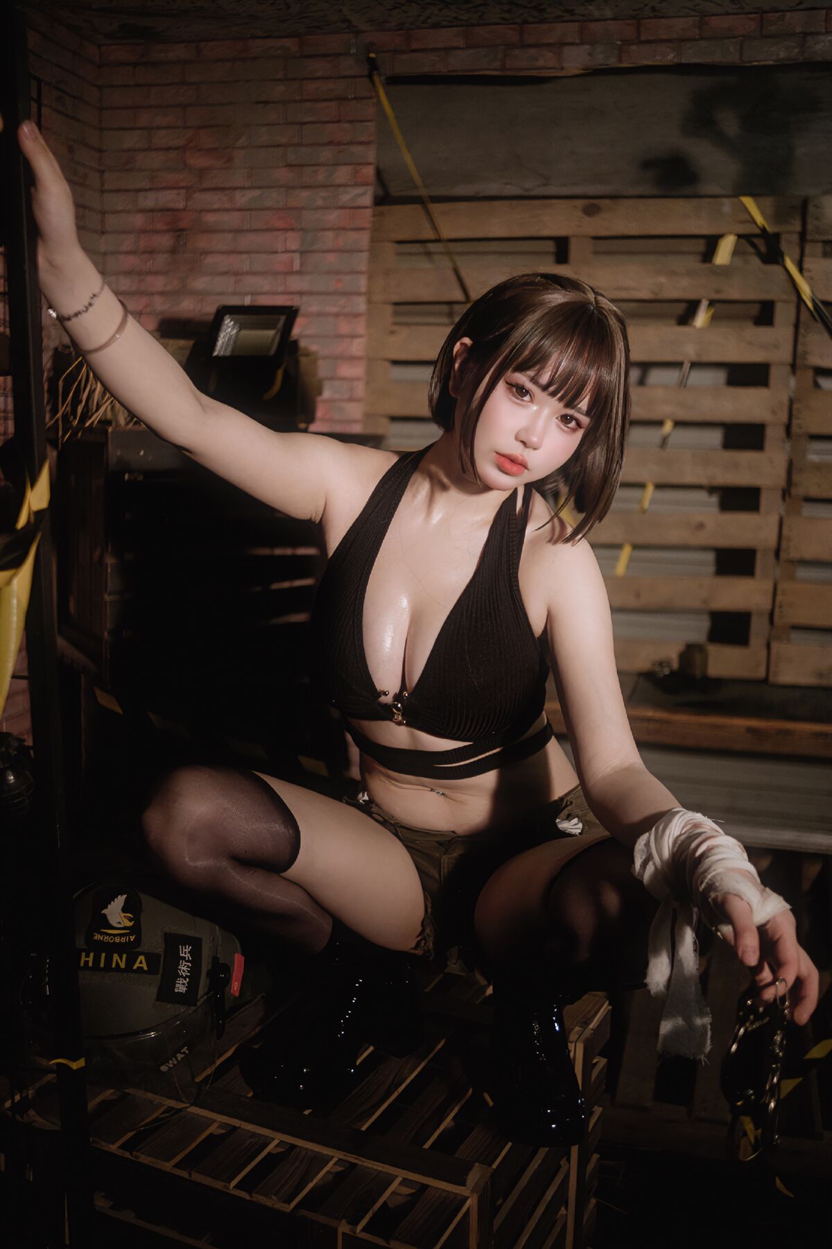 Coser@Tina很妖孽呀 – 短发女特工