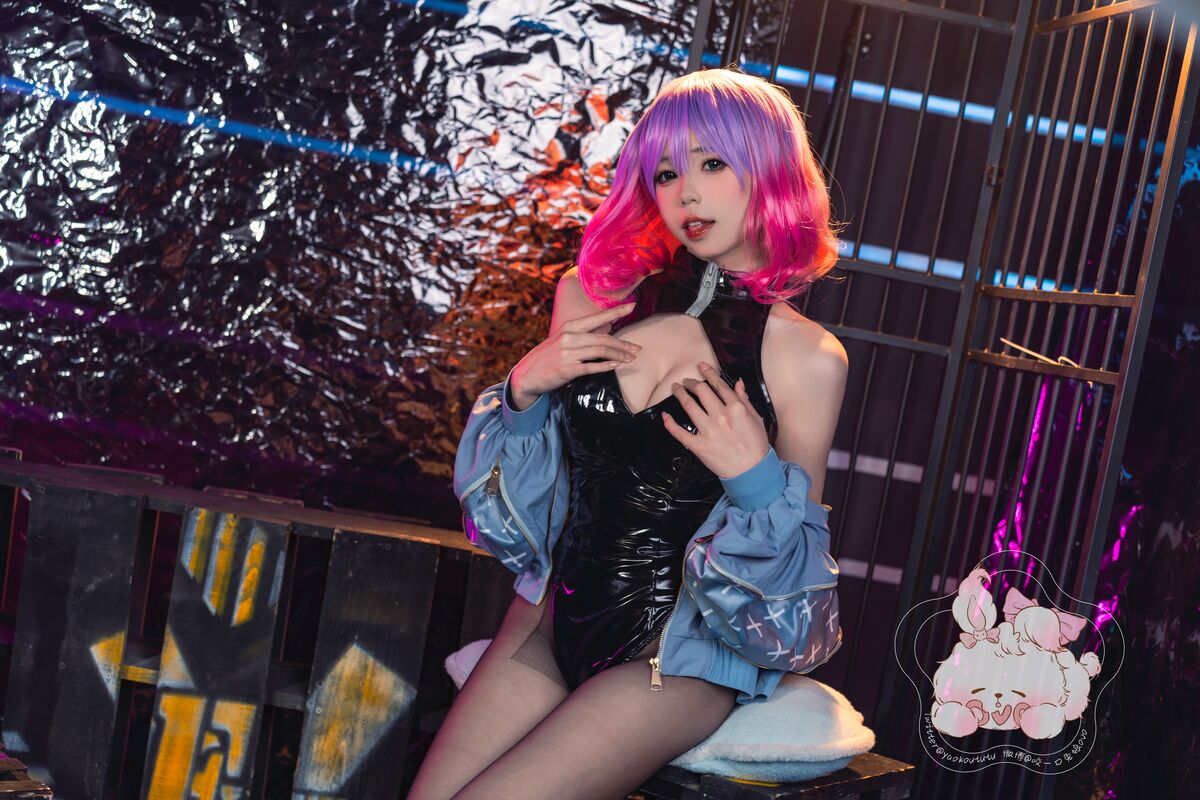 Coser@咬人小小兔 Yaokoututu – Mask Girl Luna