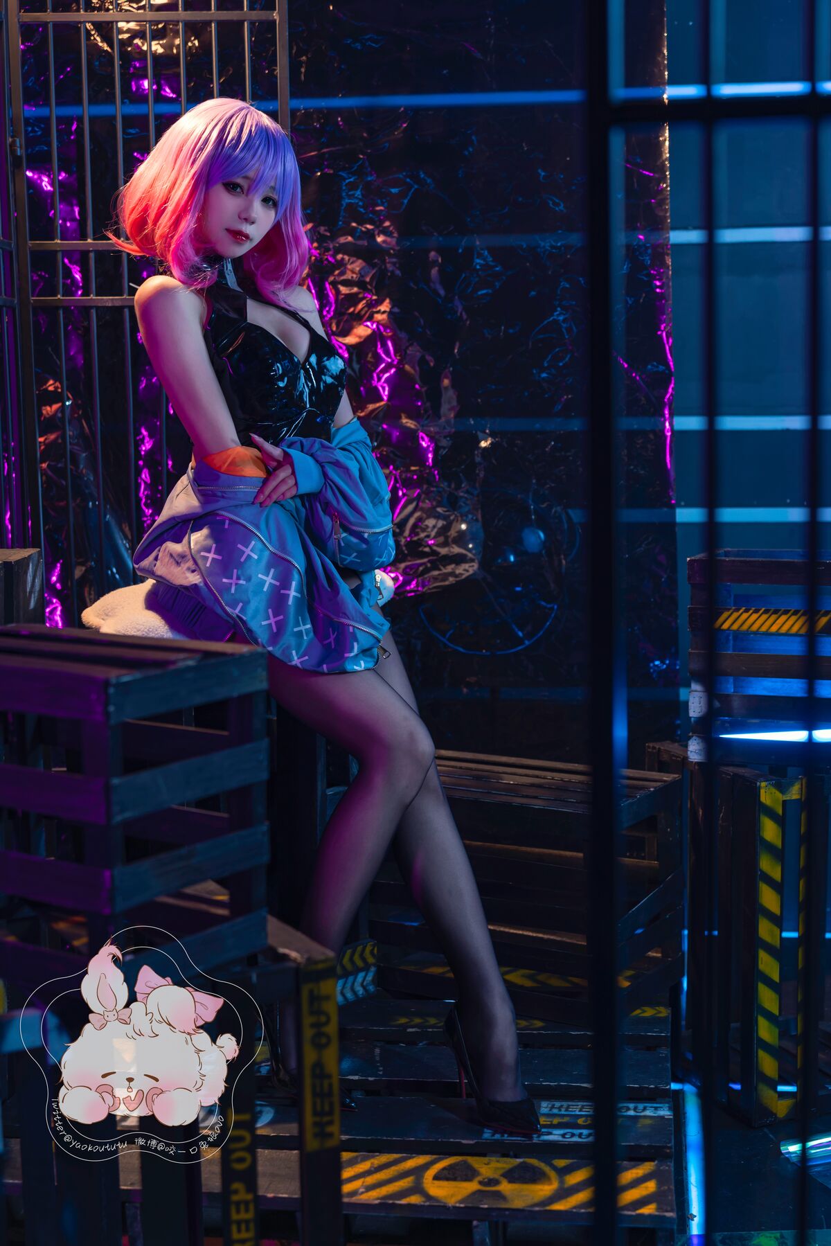 Coser@咬人小小兔 Yaokoututu – Mask Girl Luna