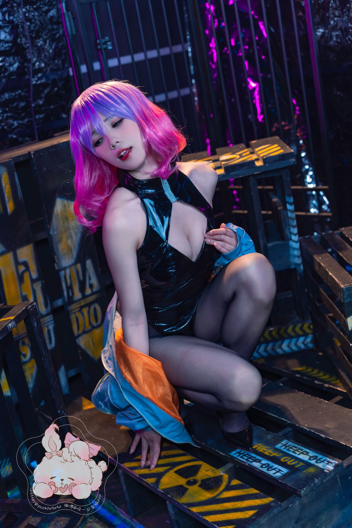 Coser@咬人小小兔 Yaokoututu – Mask Girl Luna