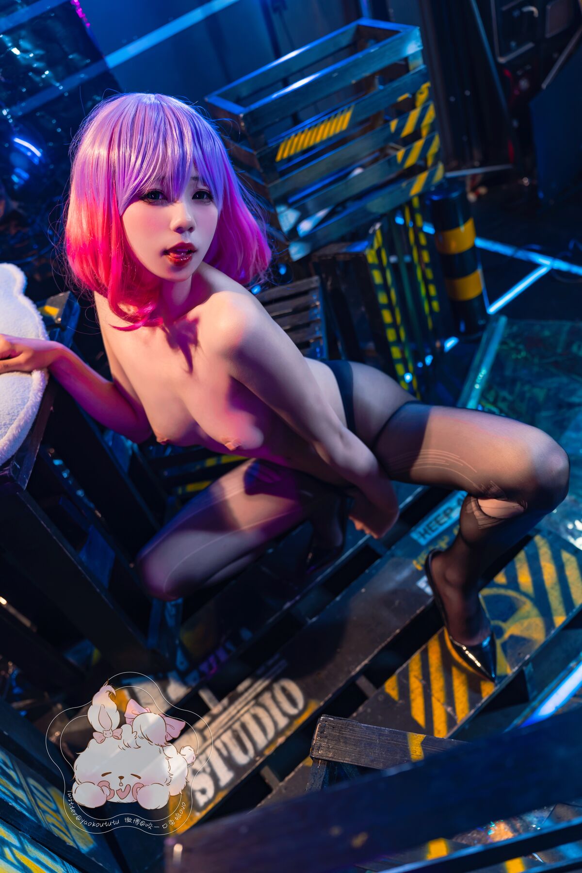 Coser@咬人小小兔 Yaokoututu – Mask Girl Luna