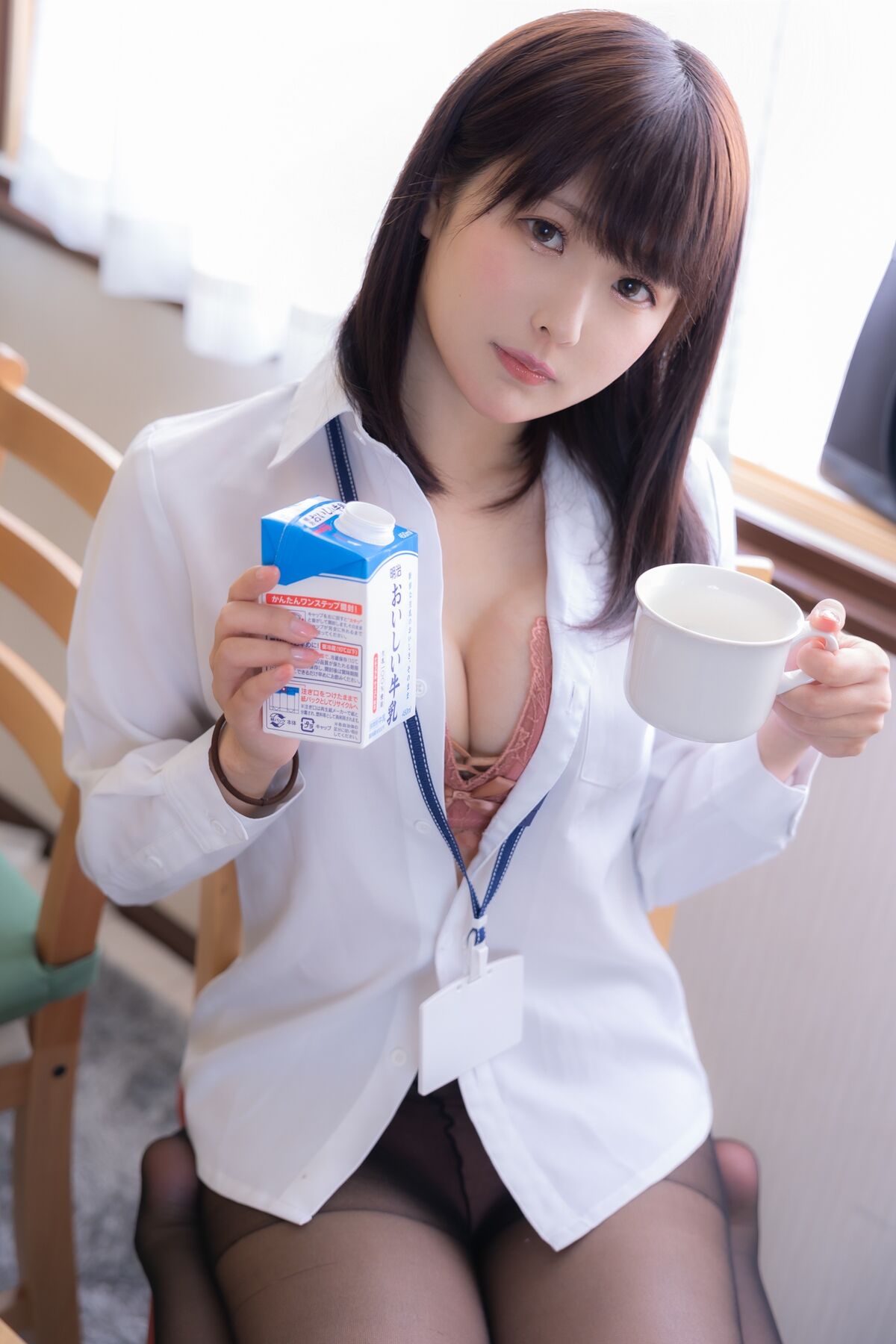 Coser@毎日眠たい 毎眠かのん – 黑丝OL Part2