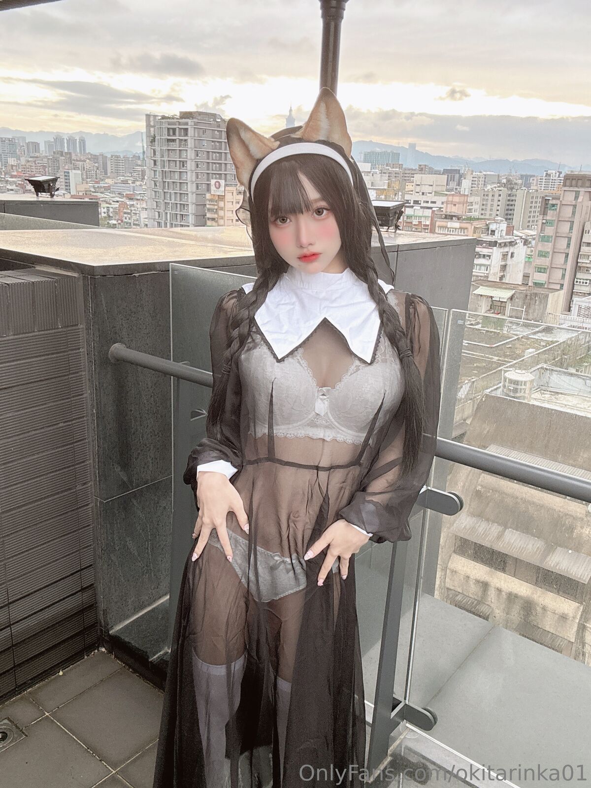 Coser@沖田凜花Rinka – Nun Fox