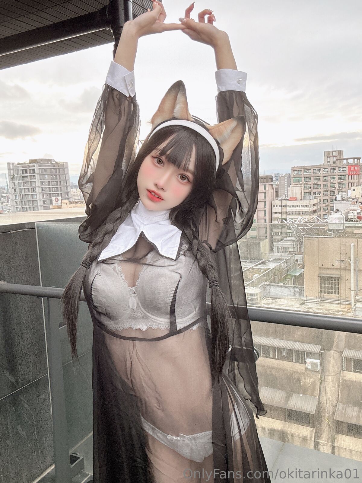 Coser@沖田凜花Rinka – Nun Fox