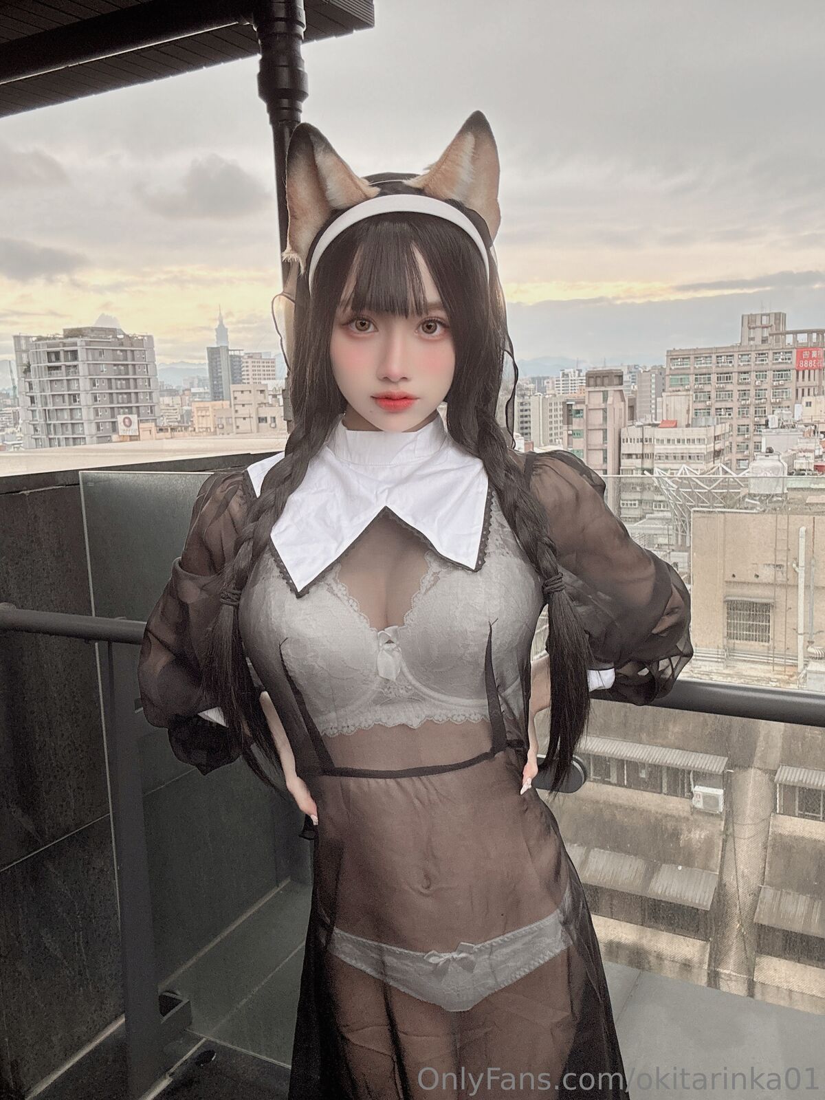 Coser@沖田凜花Rinka – Nun Fox