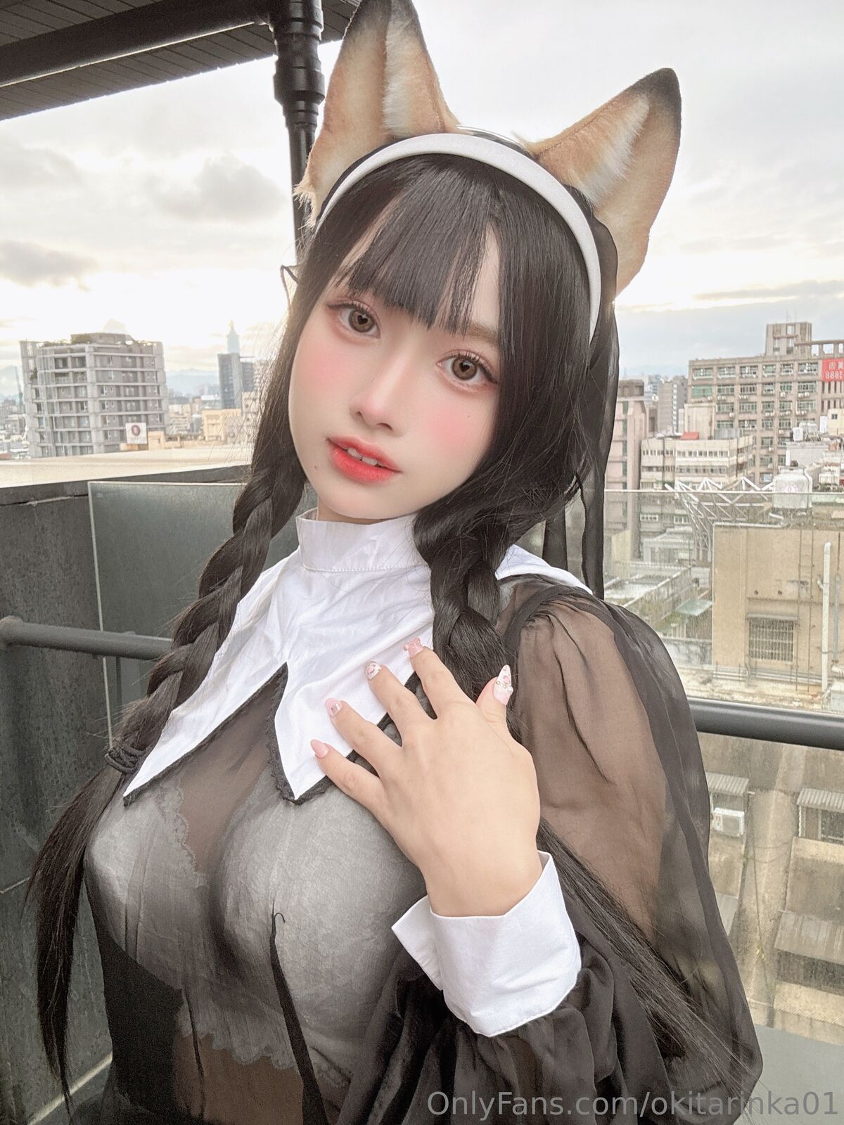 Coser@沖田凜花Rinka – Nun Fox