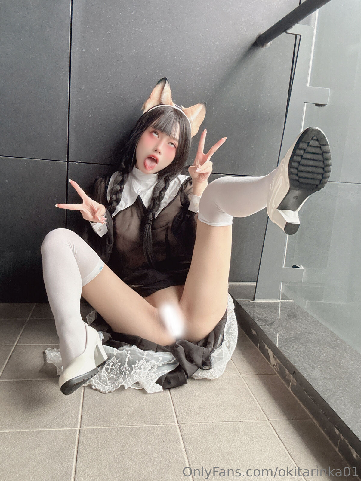 Coser@沖田凜花Rinka – Nun Fox