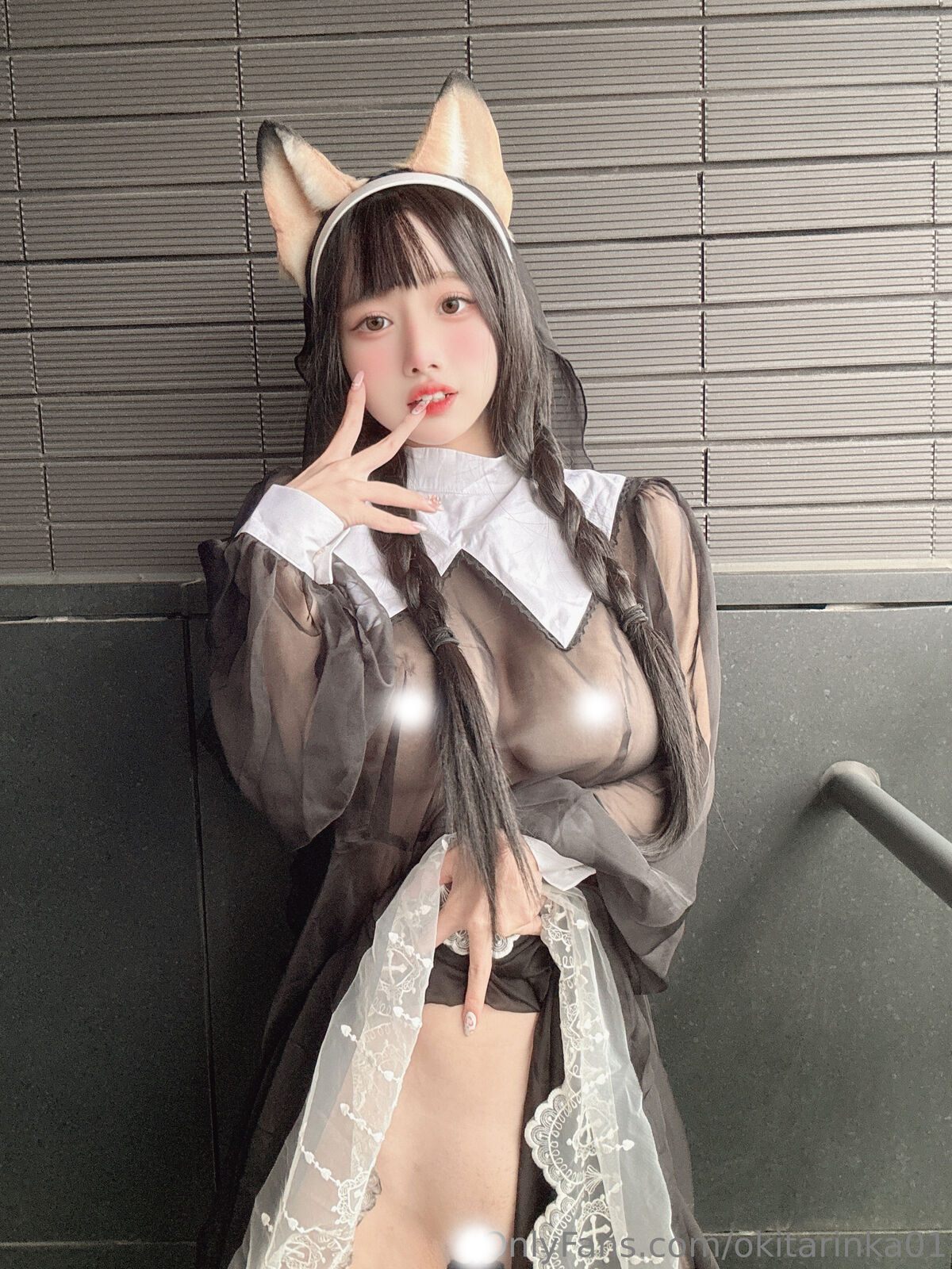 Coser@沖田凜花Rinka – Nun Fox