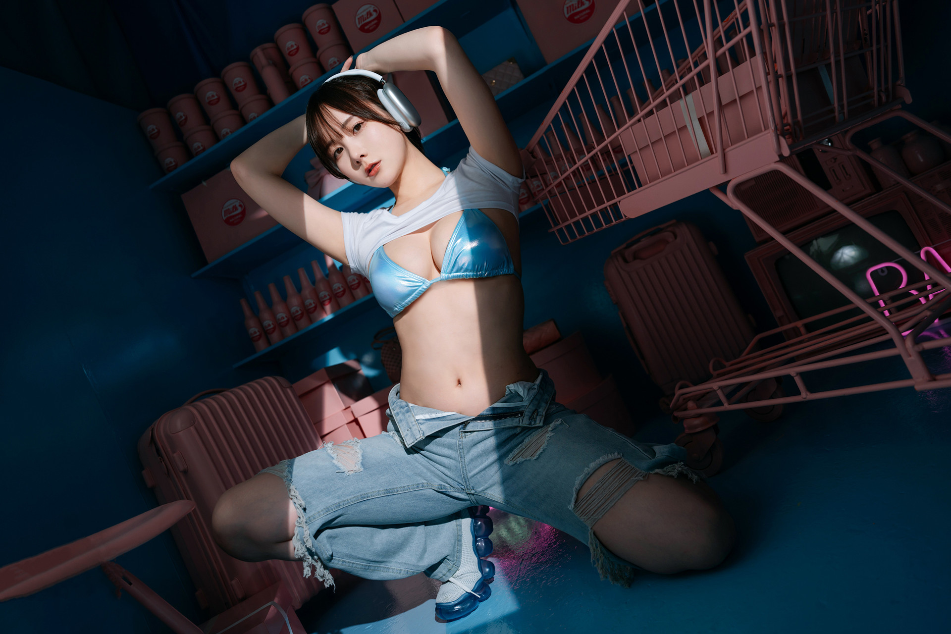 Kenken けんけんぱ, デジタル写真集 [PINK×BLUE] Set.01