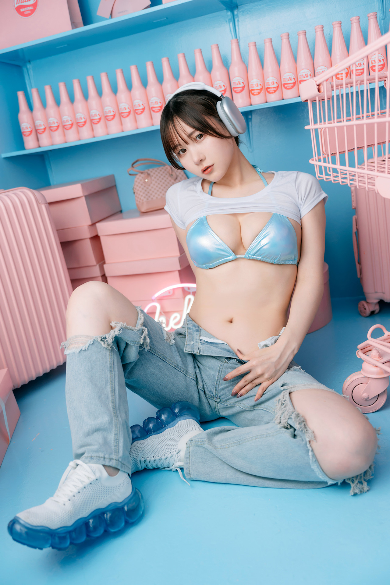 Kenken けんけんぱ, デジタル写真集 [PINK×BLUE] Set.01