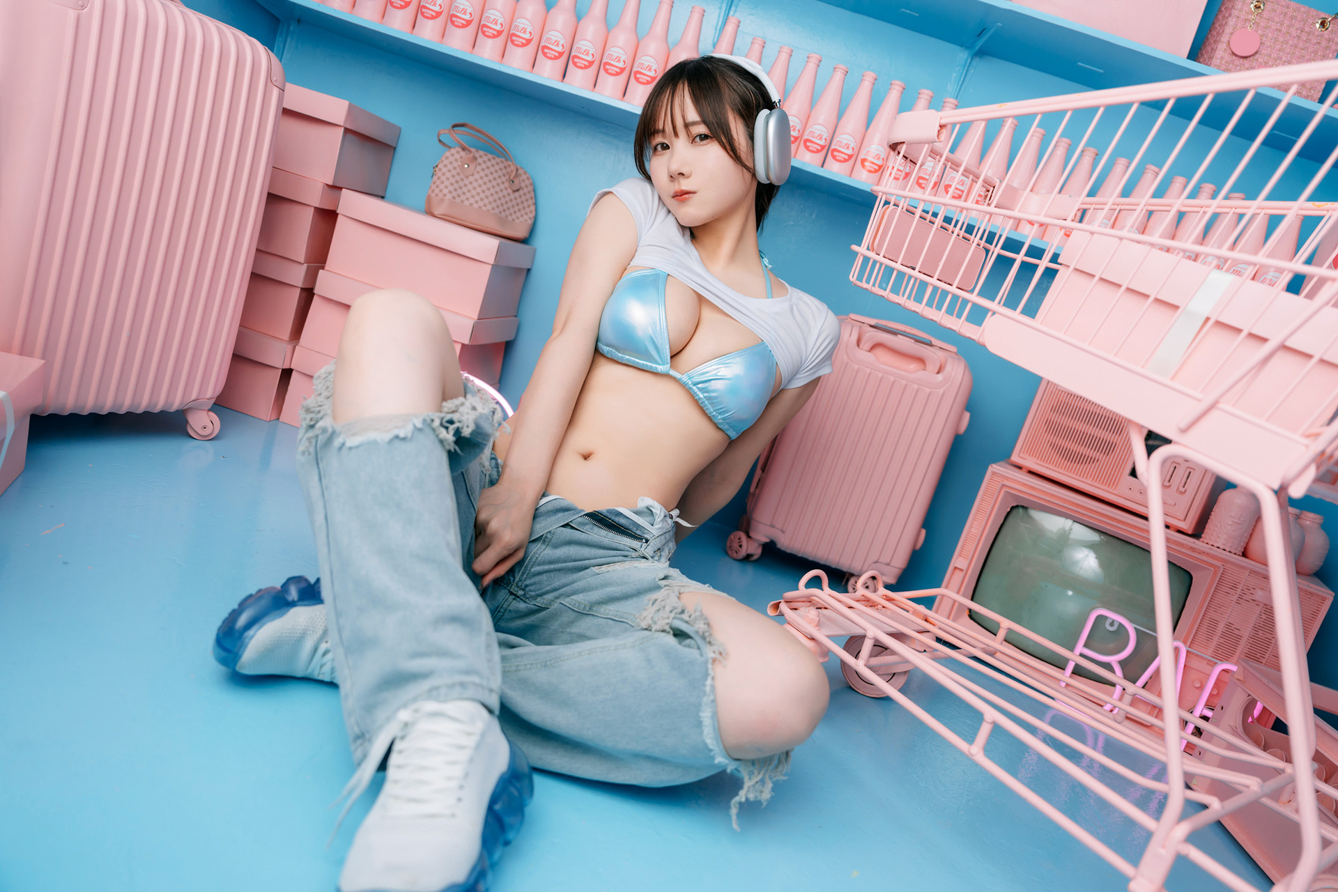 Kenken けんけんぱ, デジタル写真集 [PINK×BLUE] Set.01