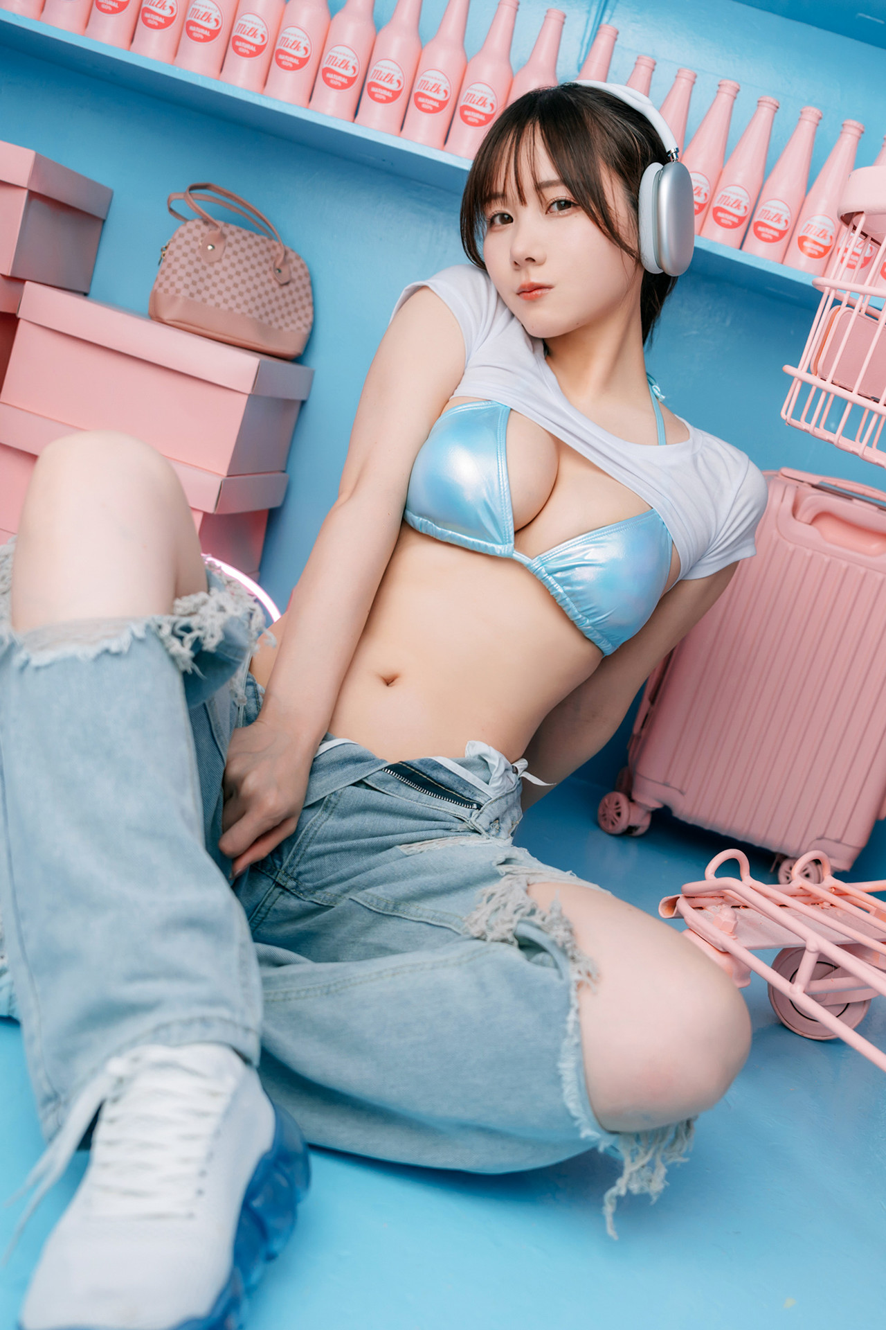 Kenken けんけんぱ, デジタル写真集 [PINK×BLUE] Set.01