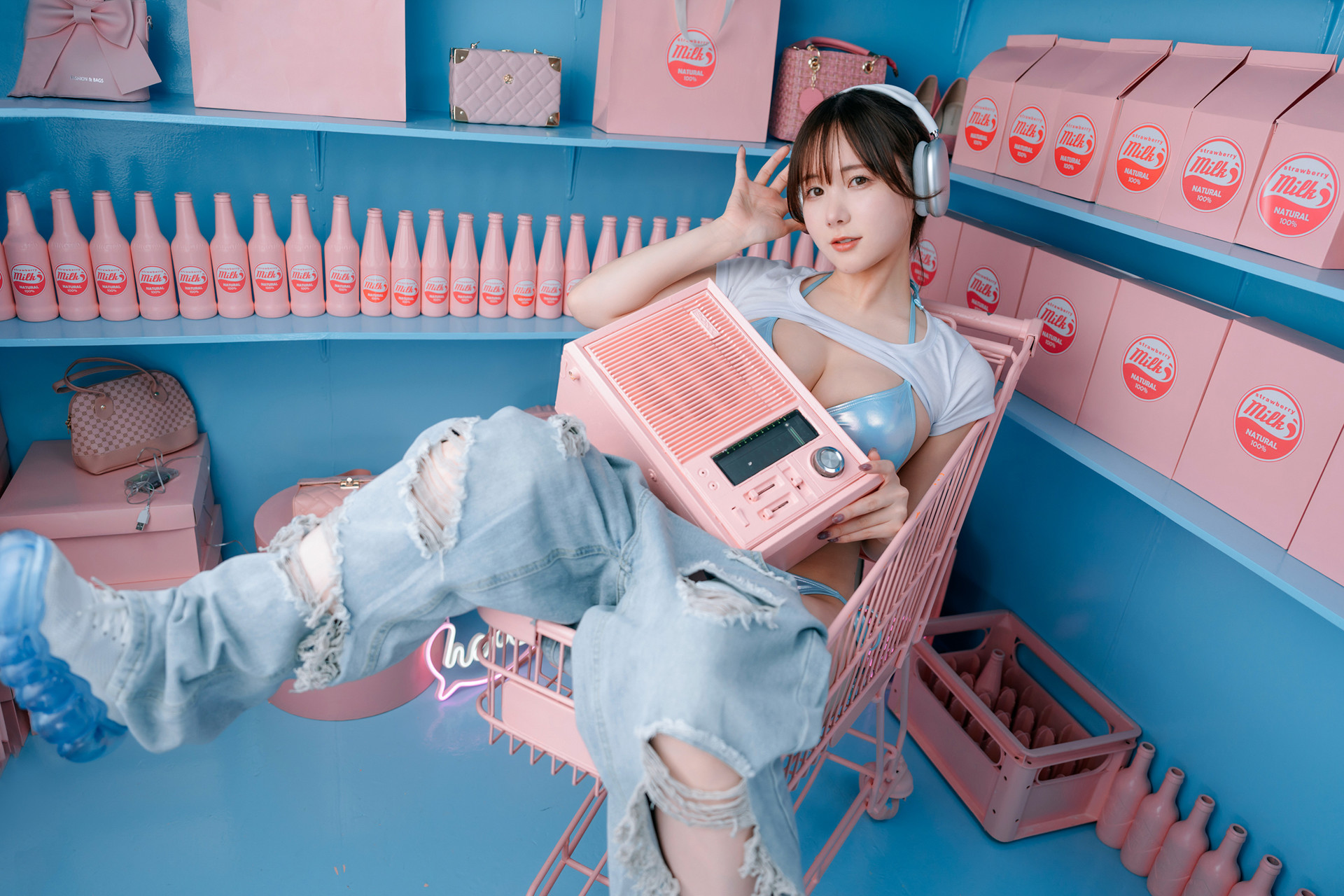 Kenken けんけんぱ, デジタル写真集 [PINK×BLUE] Set.01