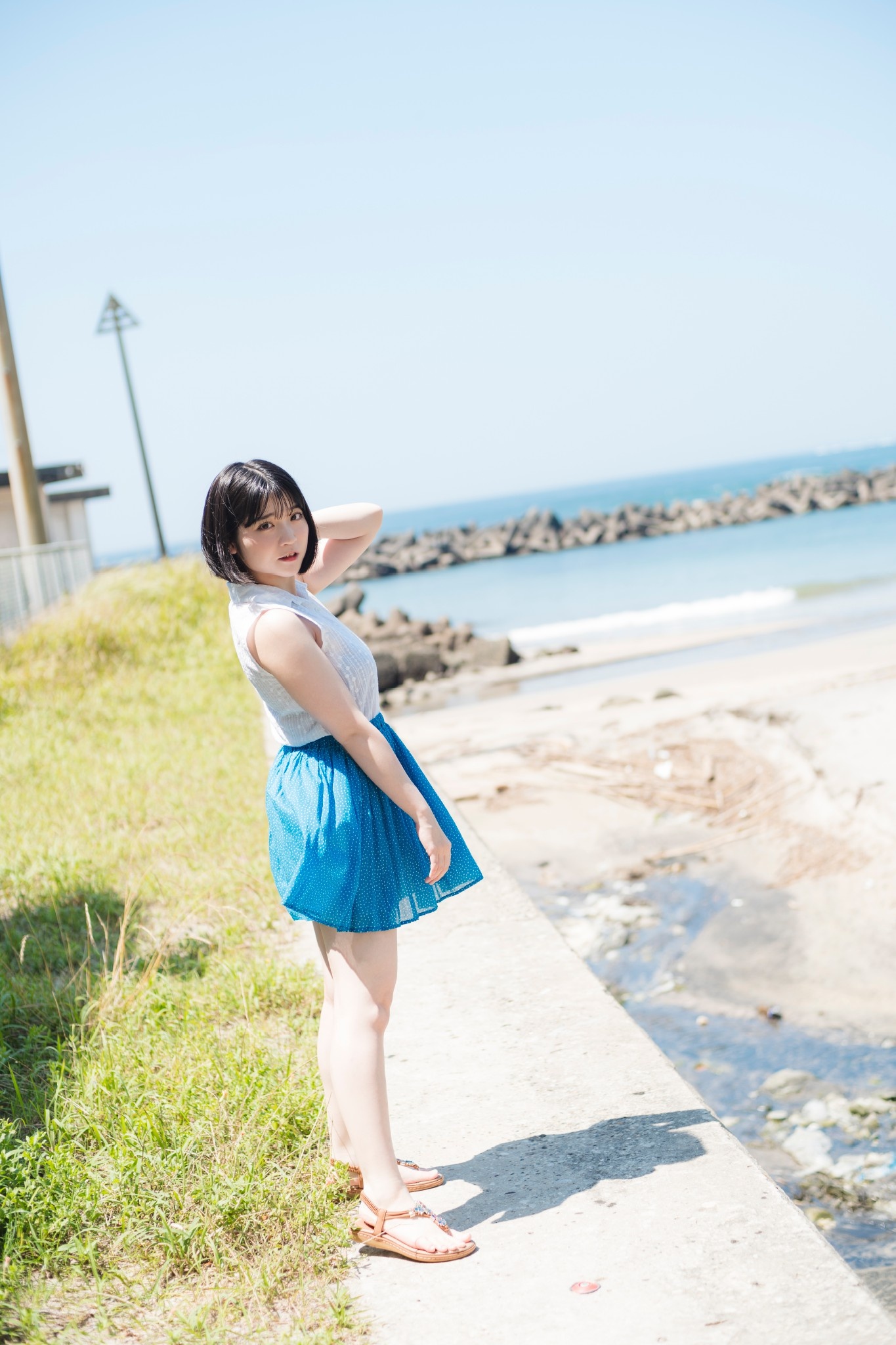 Nagi Nemoto 根本凪, MySPA！ Photobook 8月の旬撮ガール Vol.1-4 Set.02