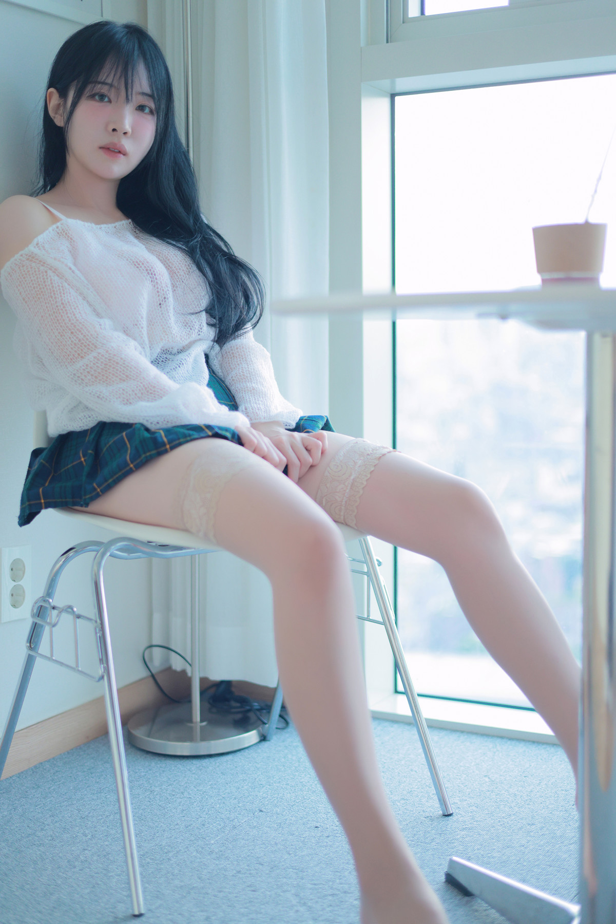 Rinaモモリナ, Patreon ‘Extra-short Plaid Skirt’ Set.01