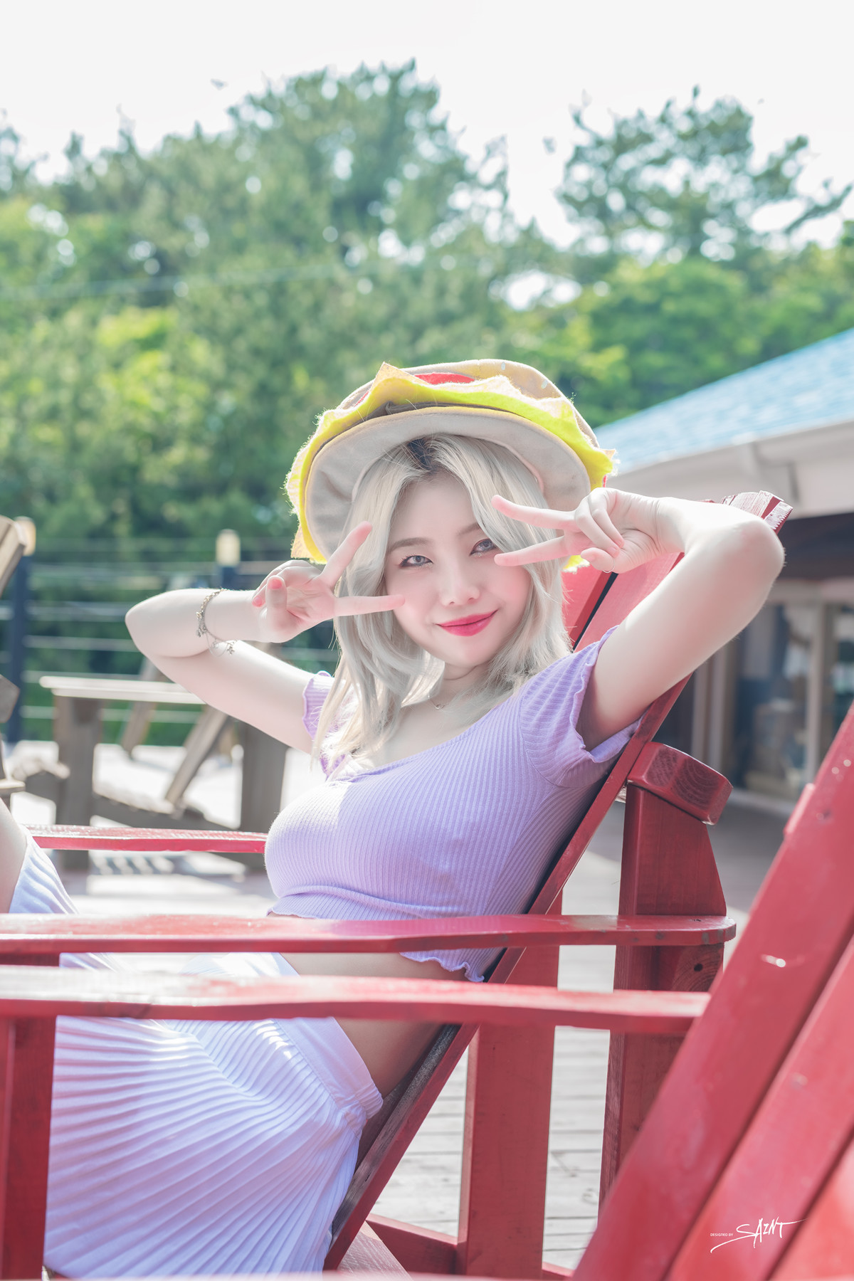 Yuna 유나, Saint PhotoLife Vol.14 ‘Jeju Story Part.1’ Set.04