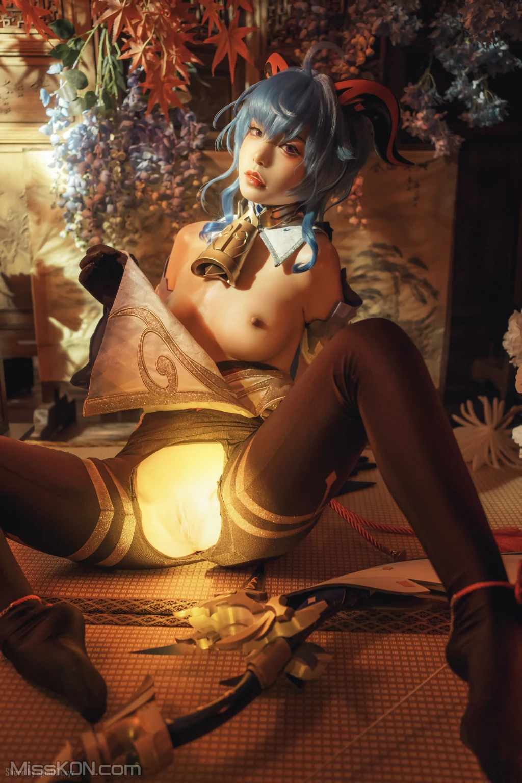 Coser@爆机少女喵小吉 (Nekokoyoshi)_ 原神-甘雨