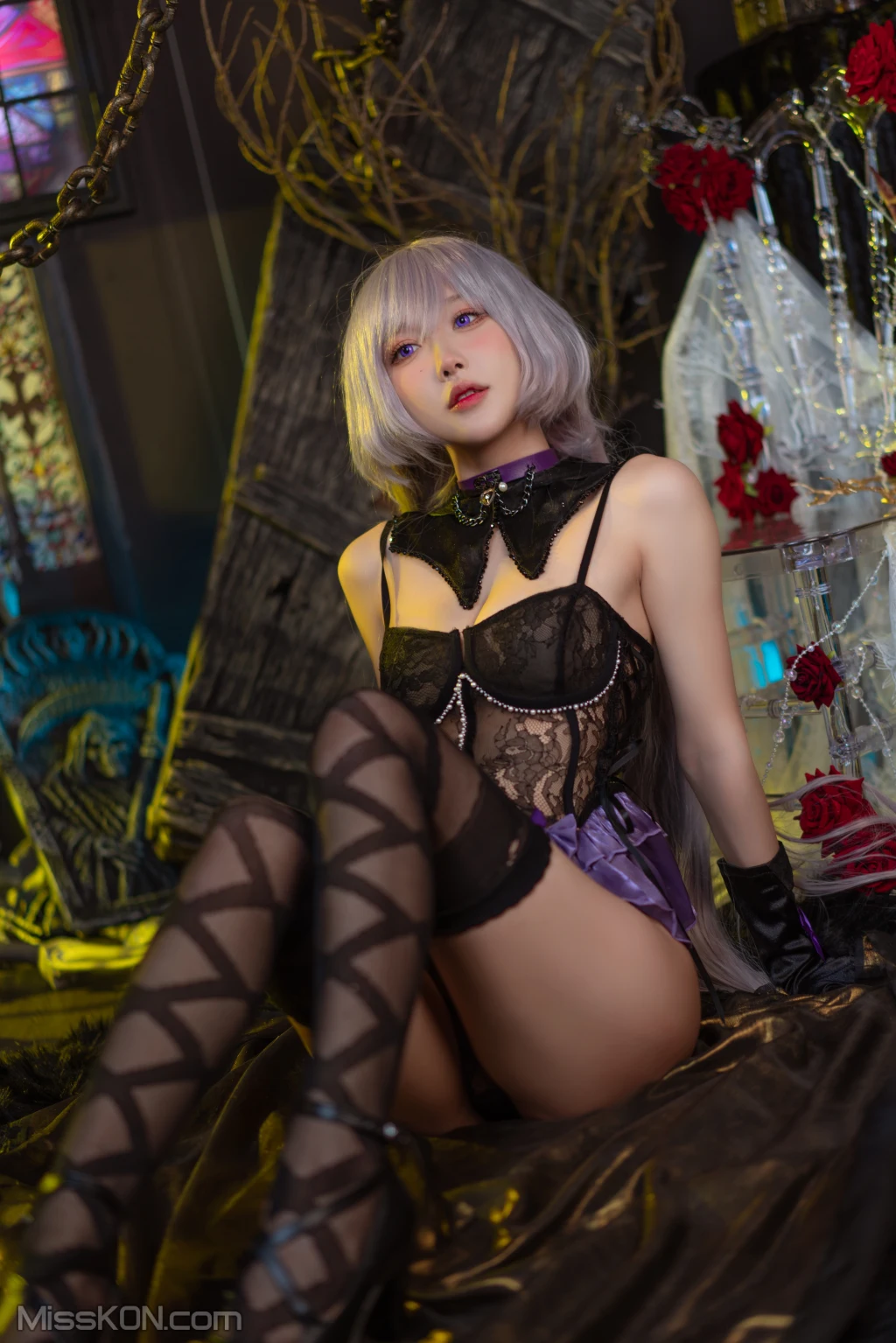 Coser@阿包也是兔娘_ 午夜瞌睡魔女