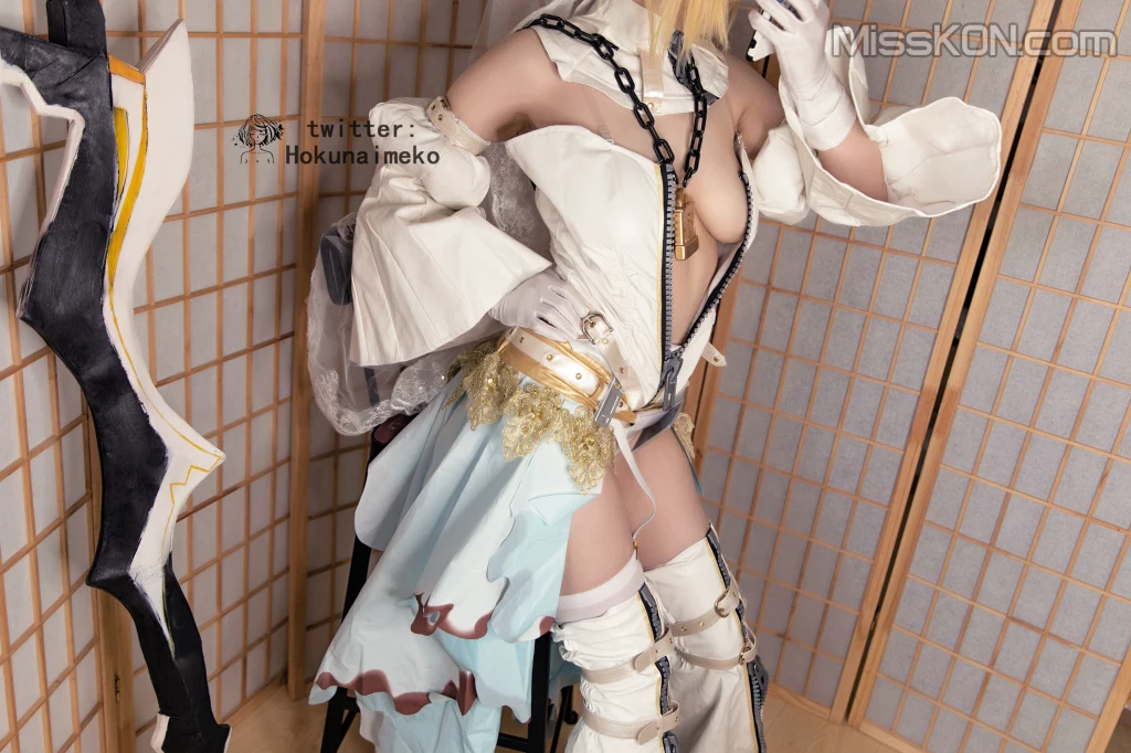 Coser@Hokunaimeko (北乃芽子)_ Nero Bride Selfie Collection