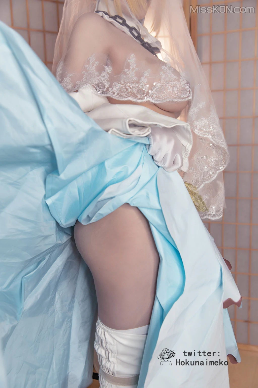 Coser@Hokunaimeko (北乃芽子)_ Nero Bride Selfie Collection