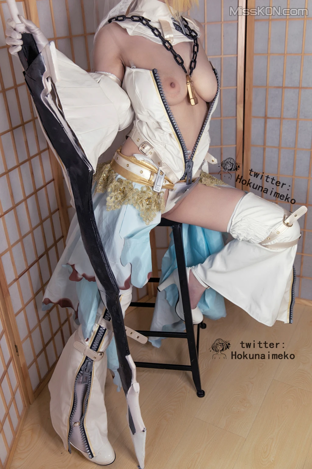 Coser@Hokunaimeko (北乃芽子)_ Nero Bride Selfie Collection