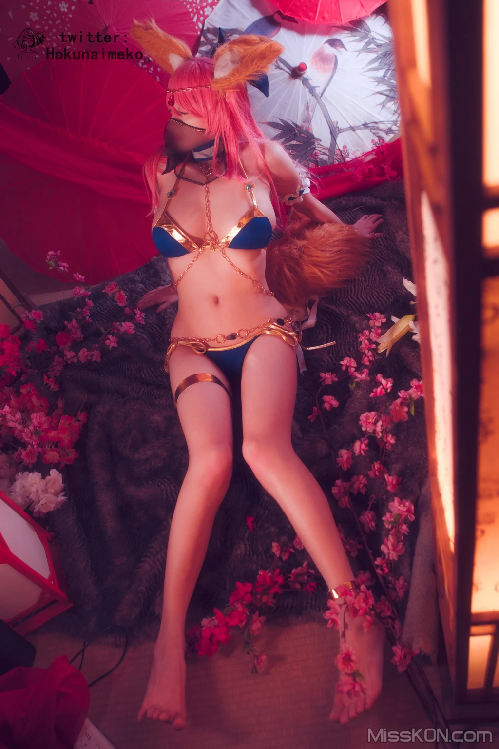 Coser@Hokunaimeko (北乃芽子)_ 玉藻前 水着ver 踊り子風