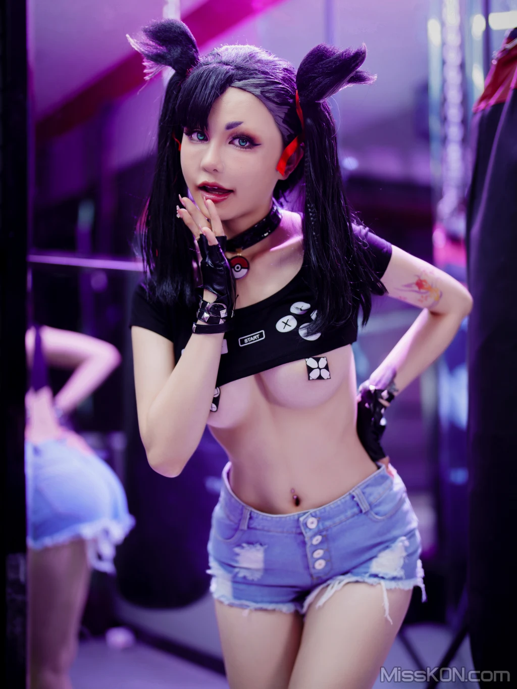 Coser@Joyce Lin_ Marnie Game Button (Pokemon)