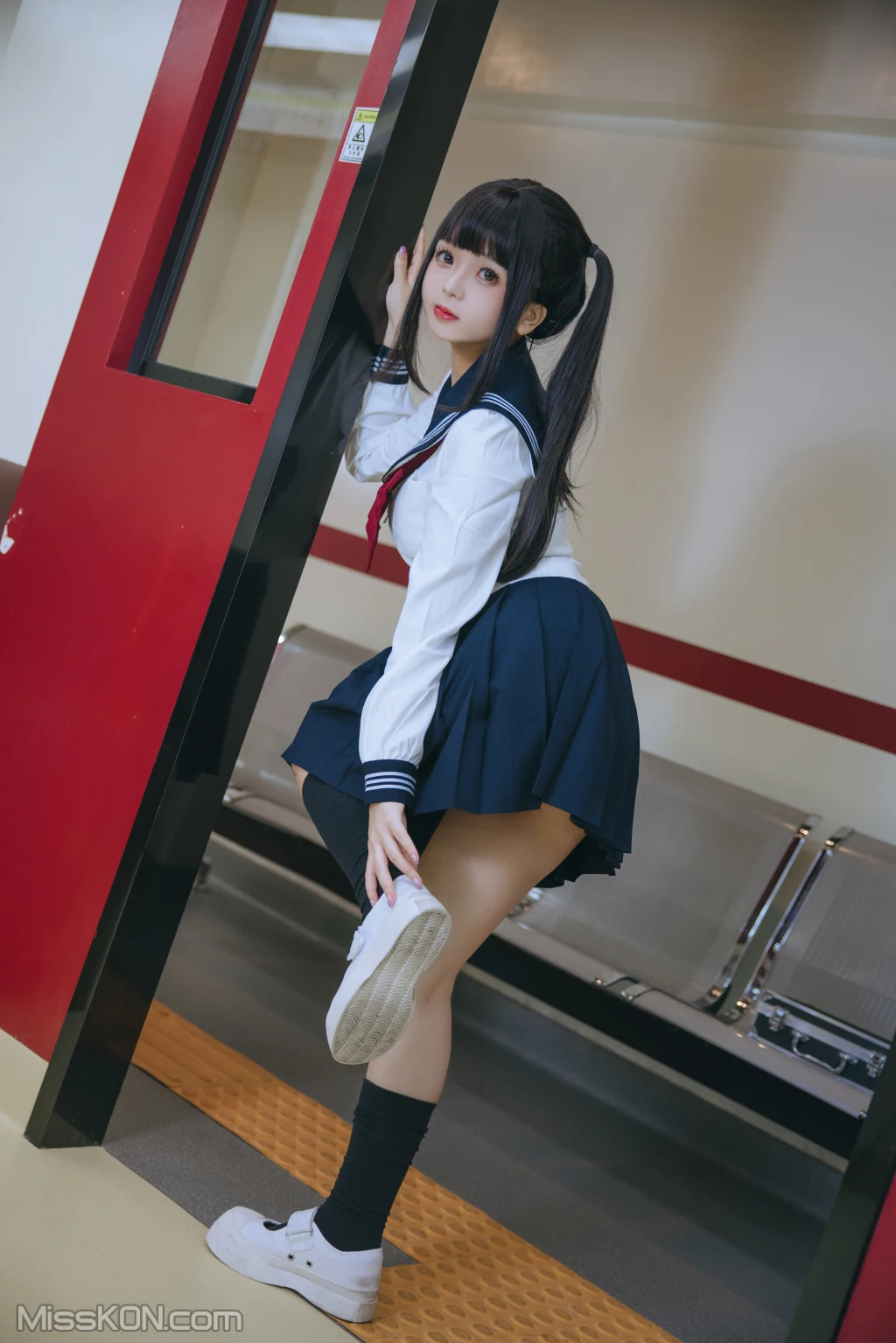 Coser@日奈娇_ 列车JK