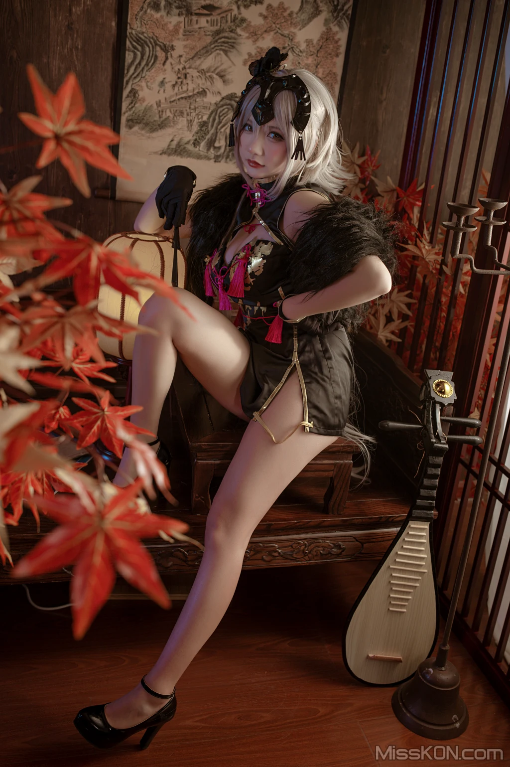 Coser@是一只熊仔吗_ 黑贞 同人旗袍