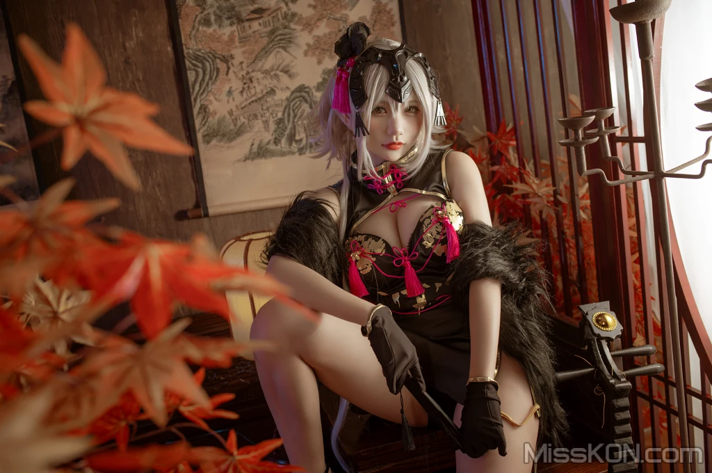 Coser@是一只熊仔吗_ 黑贞 同人旗袍