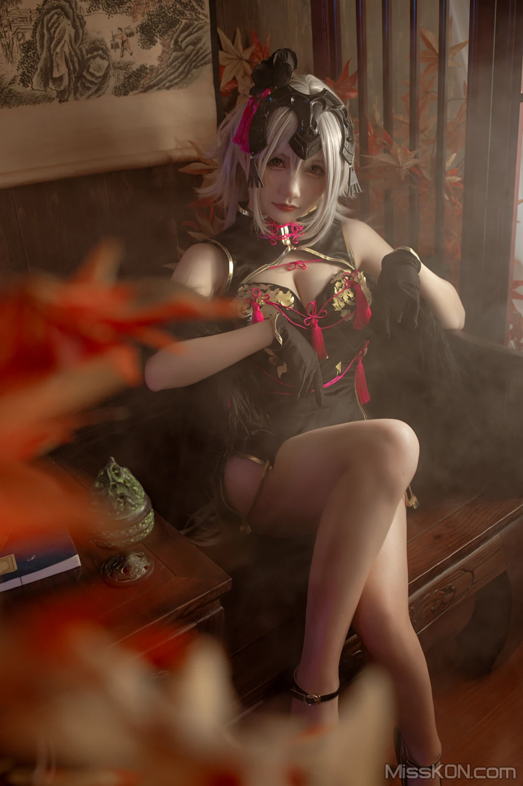 Coser@是一只熊仔吗_ 黑贞 同人旗袍