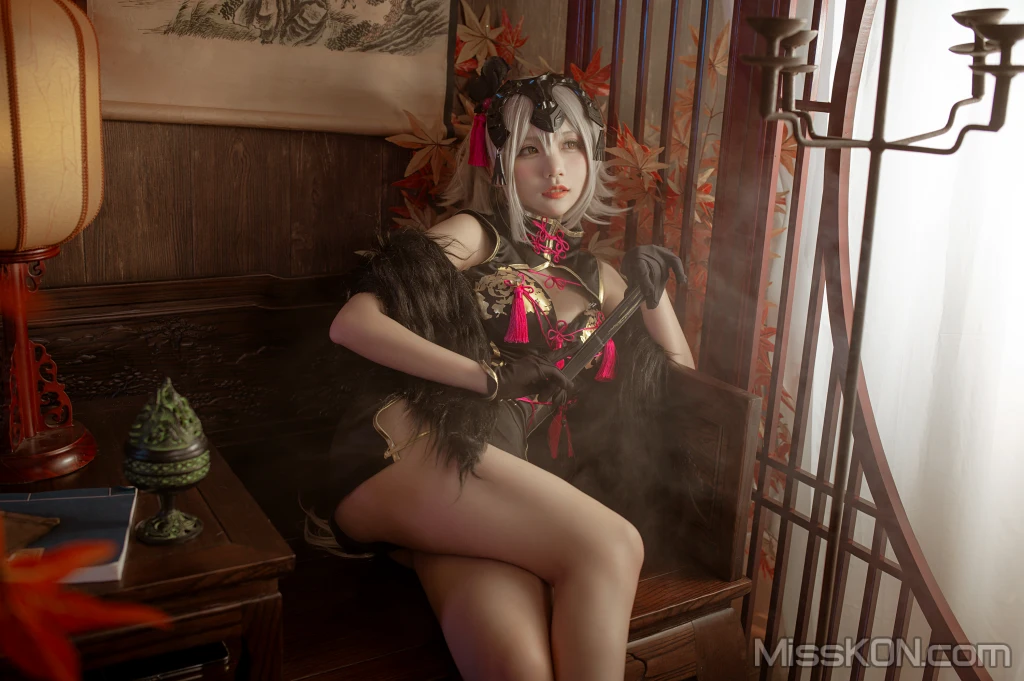 Coser@是一只熊仔吗_ 黑贞 同人旗袍