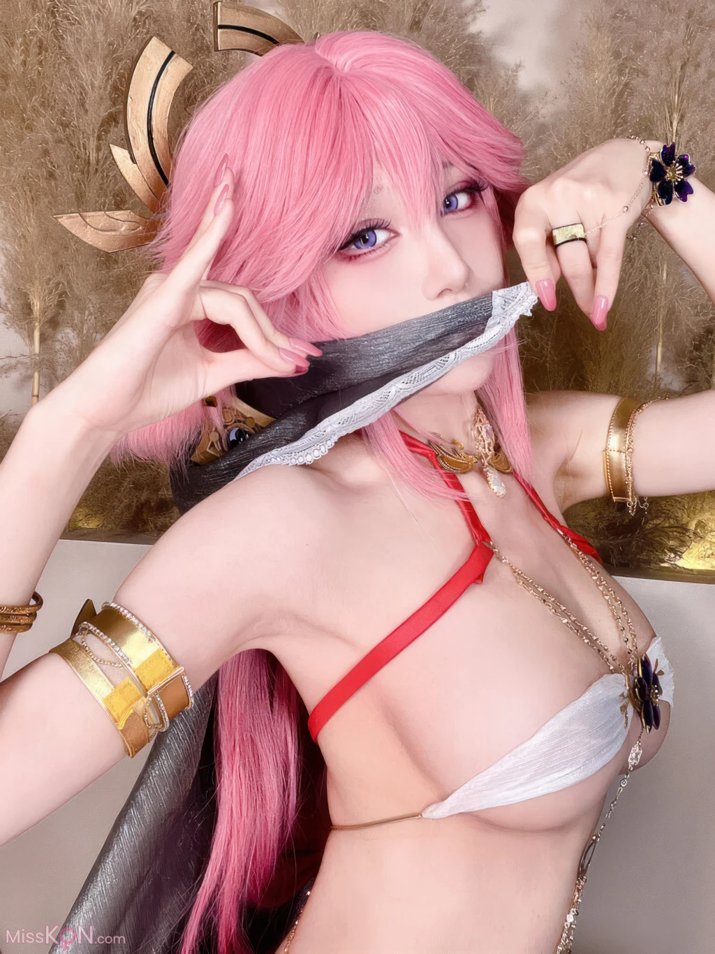 Coser@水淼aqua_ 八重神子 舞娘