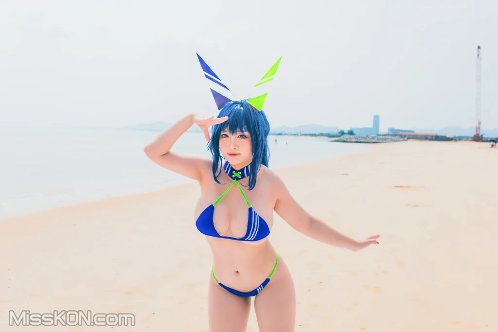 Coser@洛璃LoLiSAMA_ 热恋的盛夏 花园泳装