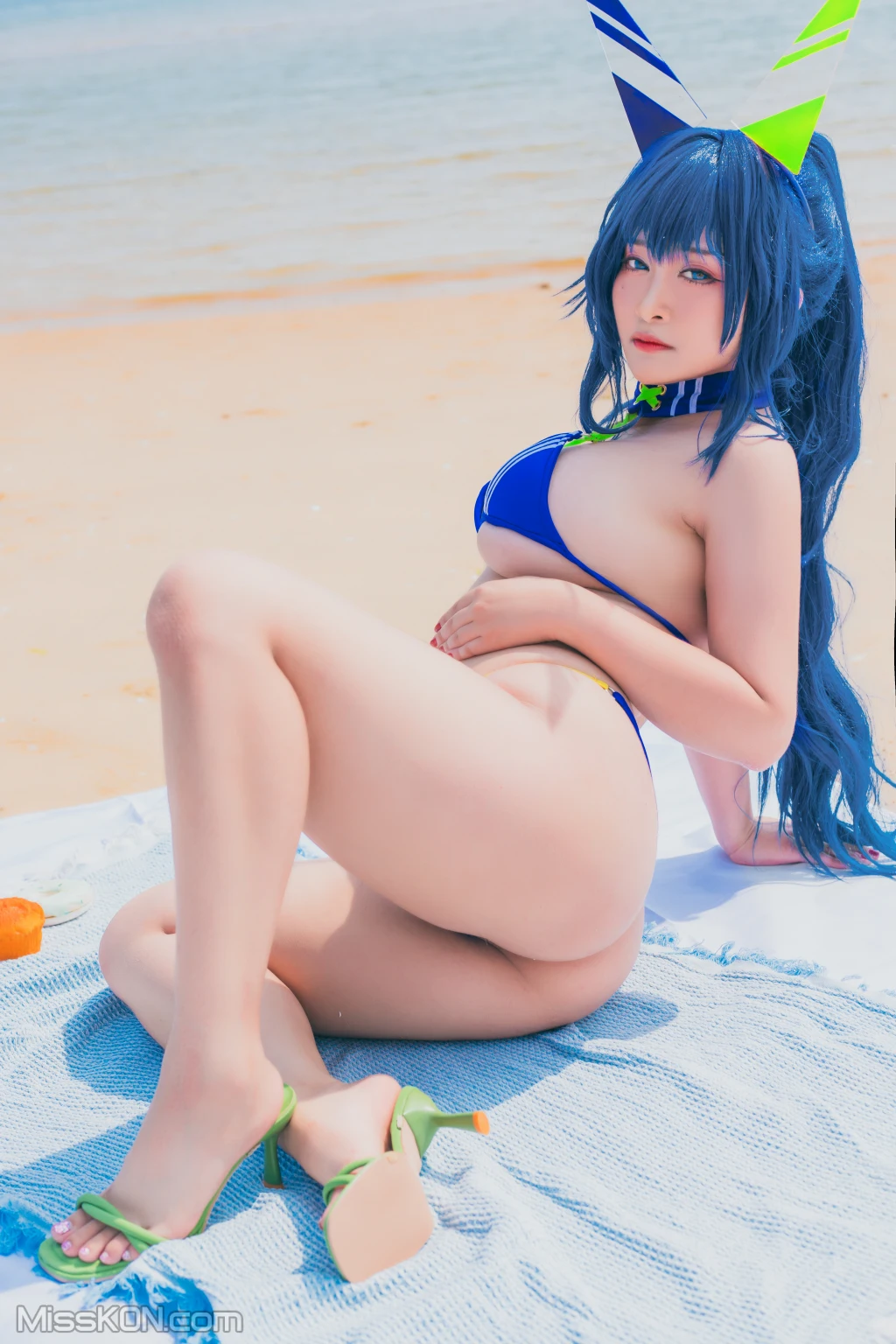 Coser@洛璃LoLiSAMA_ 热恋的盛夏 花园泳装