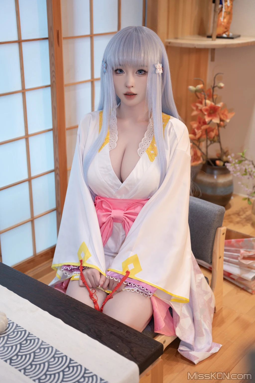 Coser@清水由乃_ 美少女万华镜 雪女原服